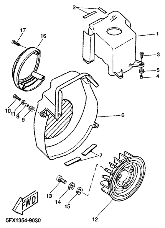 CW50 Bouclier ventilation