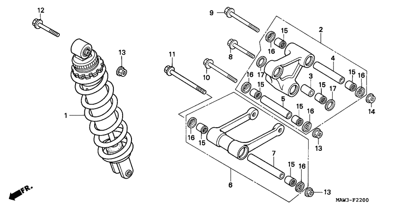 Rear cushion