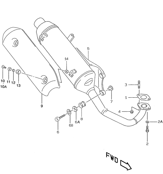 Muffler comp