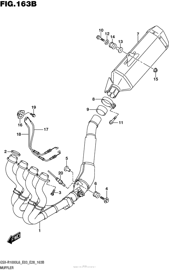 Muffler (Gsx-R1000L6 E28)