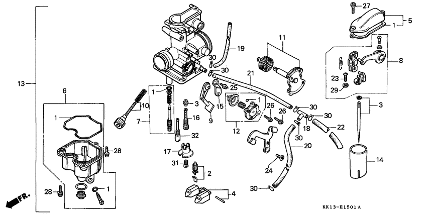 Carburetor assy