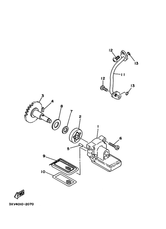 TZR250RSP ｵｲﾙﾎﾟﾝﾌﾟ 2