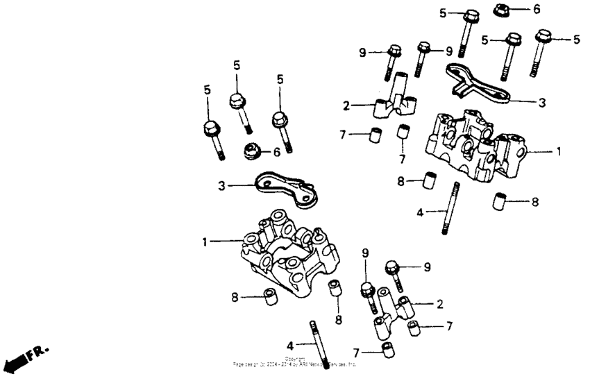Camshaft holder