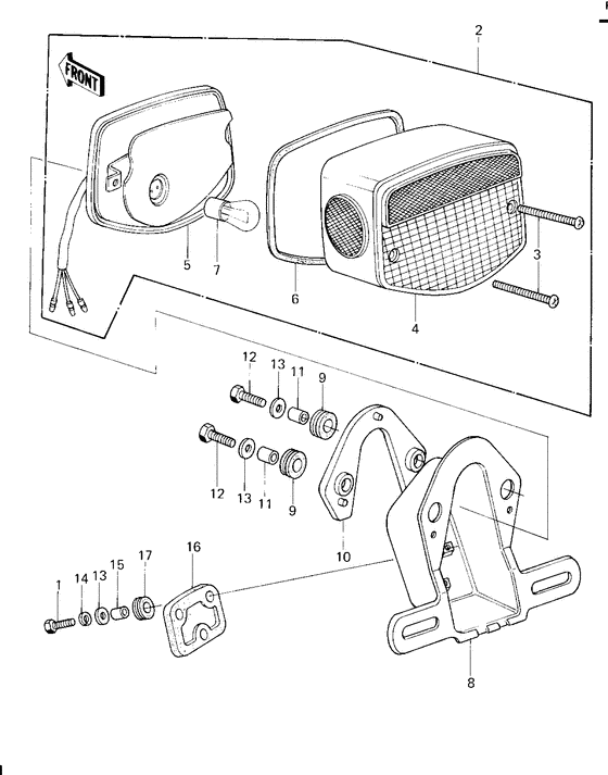 Taillight unit ass`y
