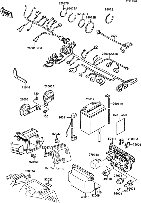 Chassis electrical equipment(1/2)