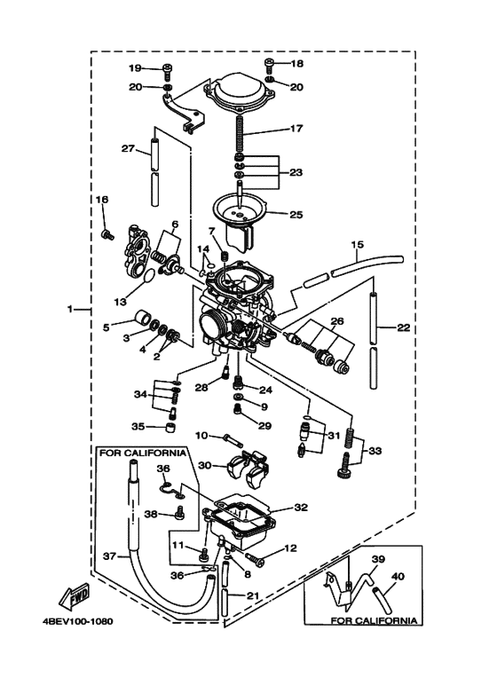 Carburetor assy