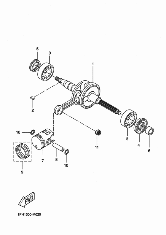 Crankshaft & piston