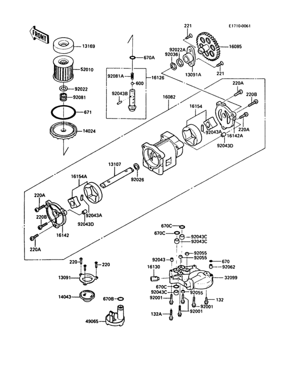 Oil pump(1/2)