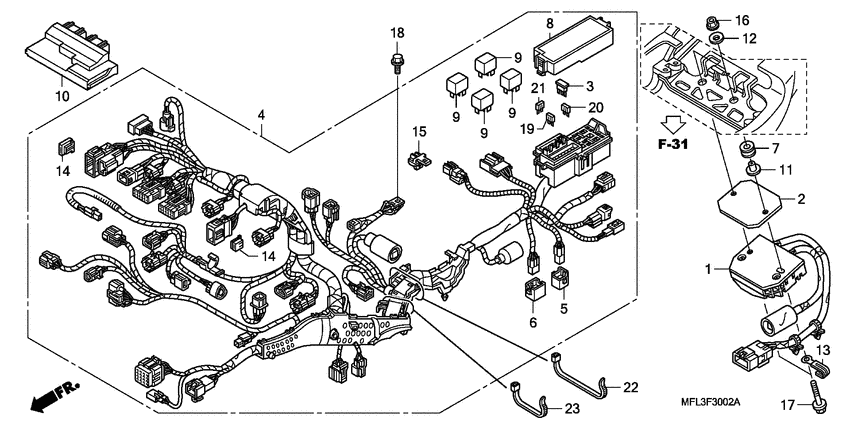 Harness wire