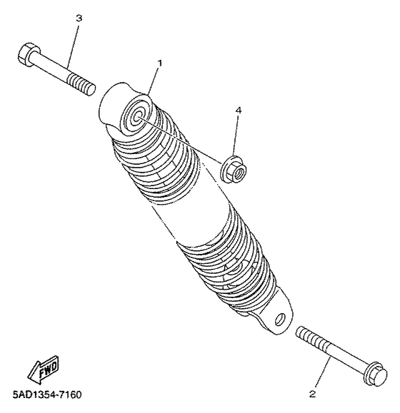 YN50R Задняя подвеска