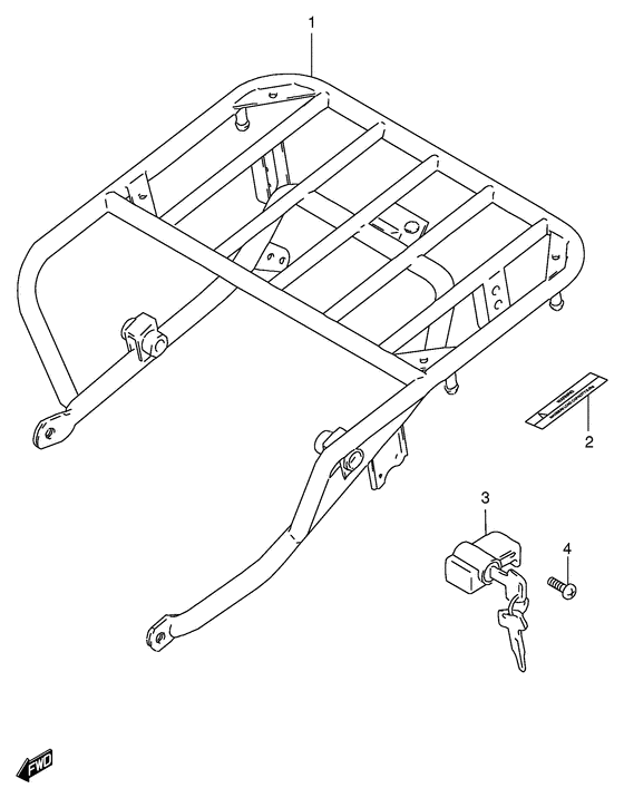 Rear carrier