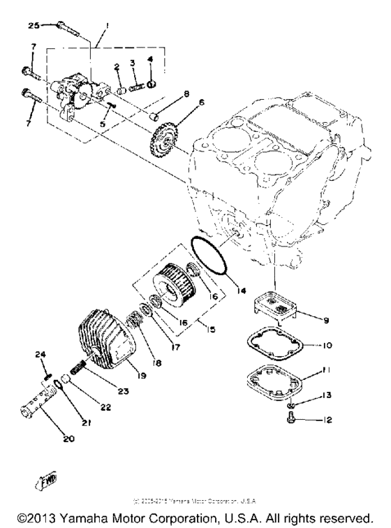 Oil pump - oil cleaner