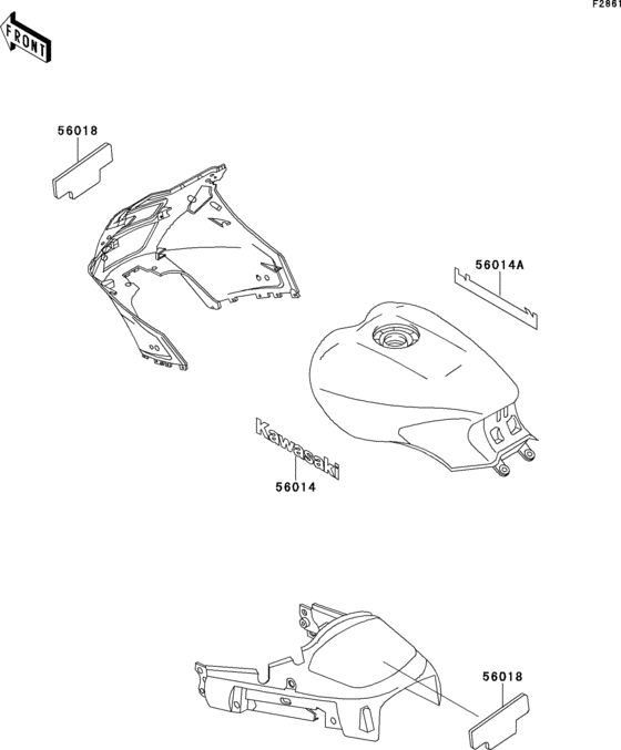 ZG1000 Наклейки