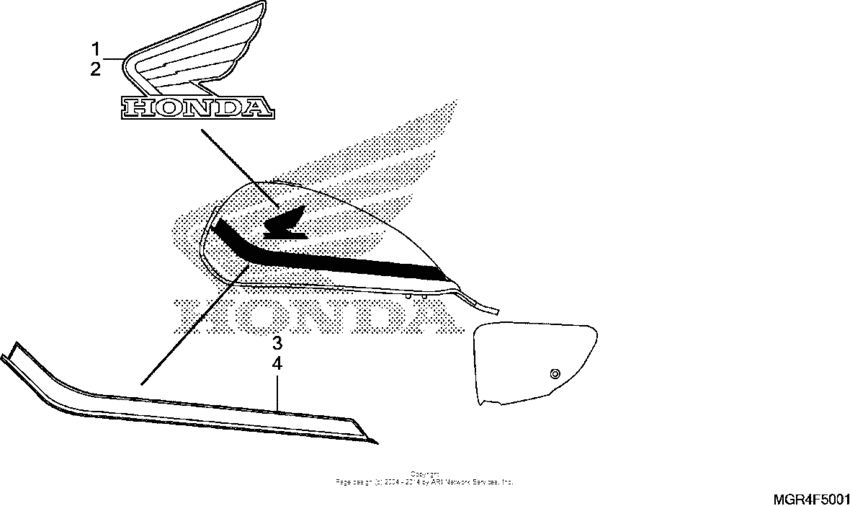 VT750RS Mark (vt750rs-3ac)