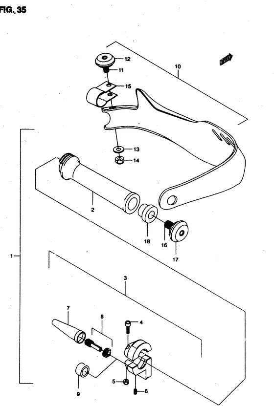 Right handle switch