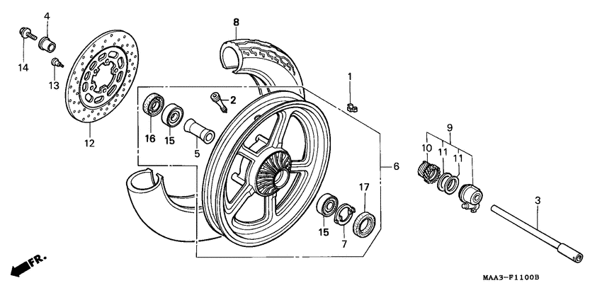 VT1100C2 Transom + tube