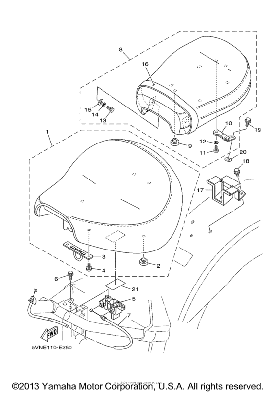 XV17ATMW Сиденье