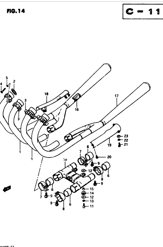 Muffler comp