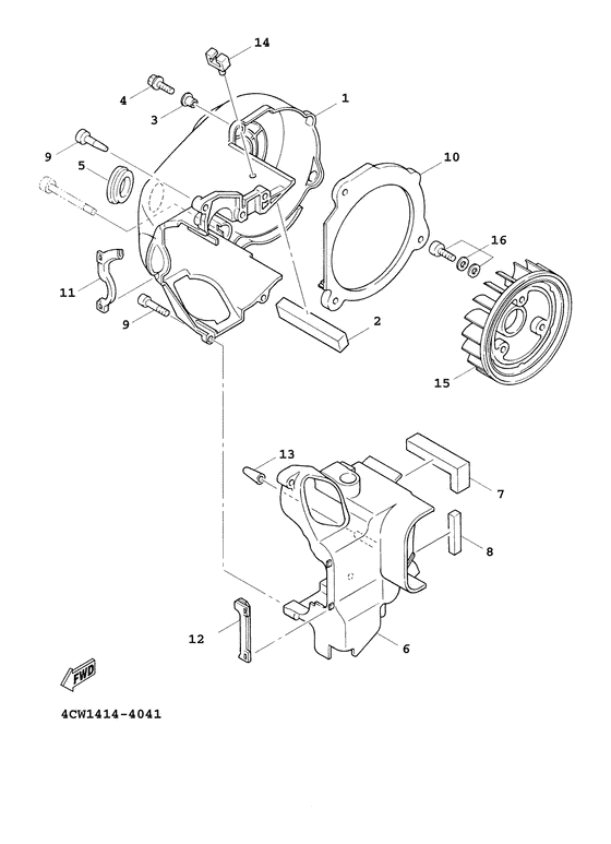 Air shroud. fan