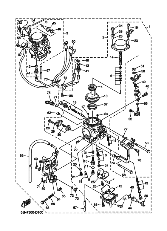 Carburetor assy
