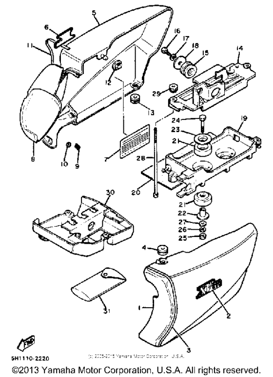 Side cover-tool