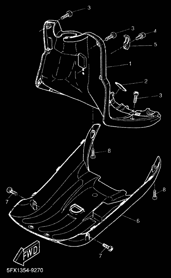 CW50RS Щиток облицовочный