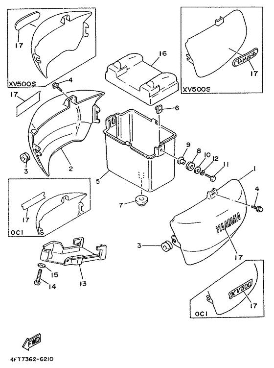 Side cover / oil tank