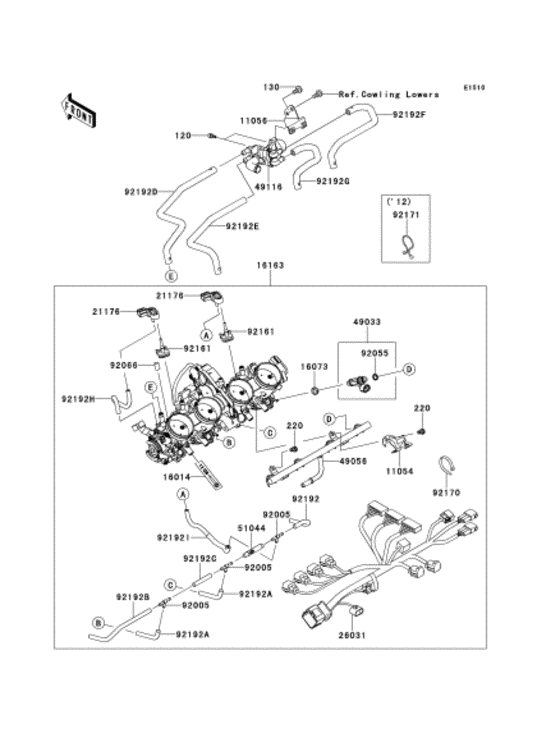 ZX1400 Акселератор