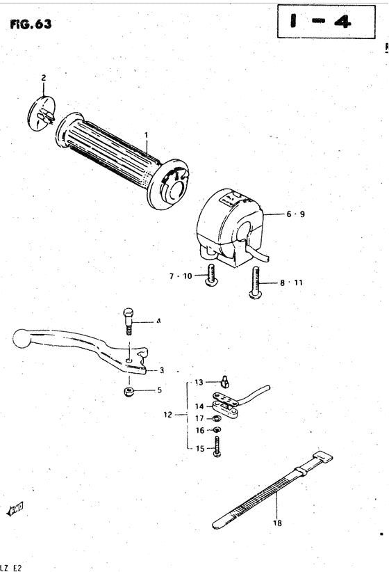 Right handle switch