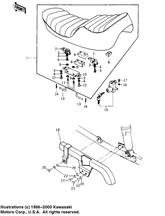 Seat/chain cover