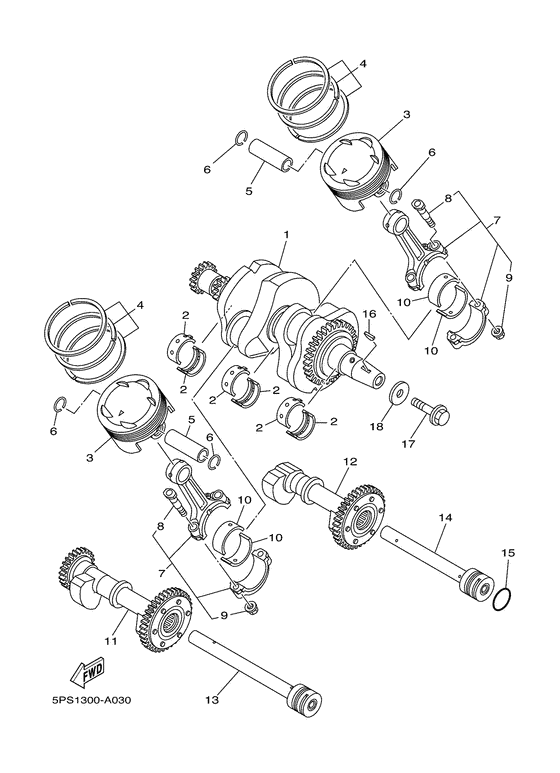Crankshaft & piston