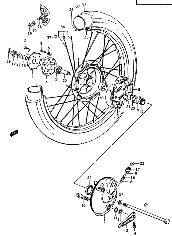 Transom + tube