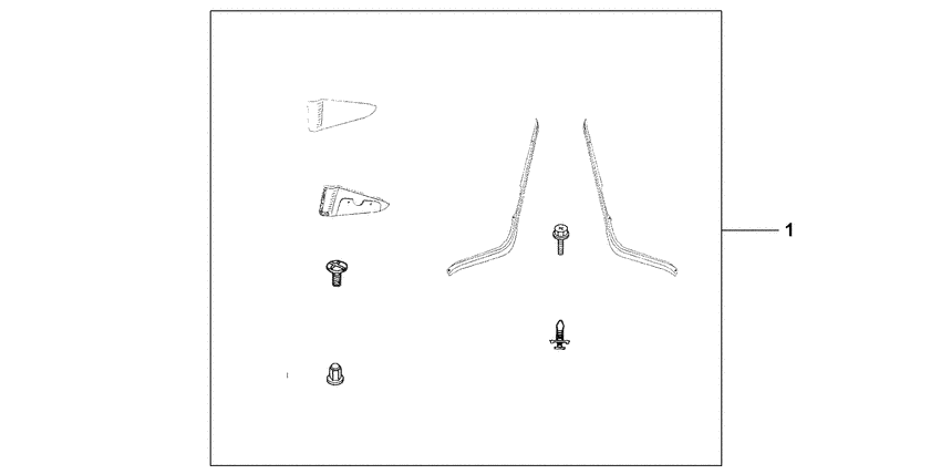 ST1100 Deflector kit