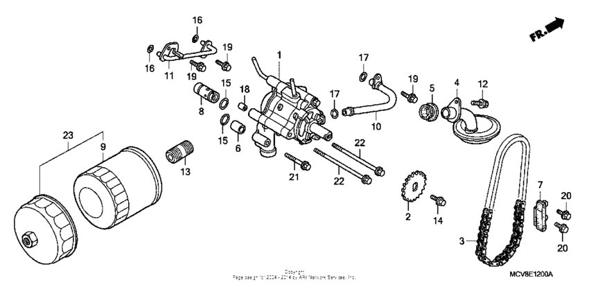 Oil filter + oil pump