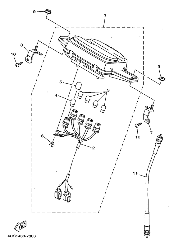 V110ZE Приборы
