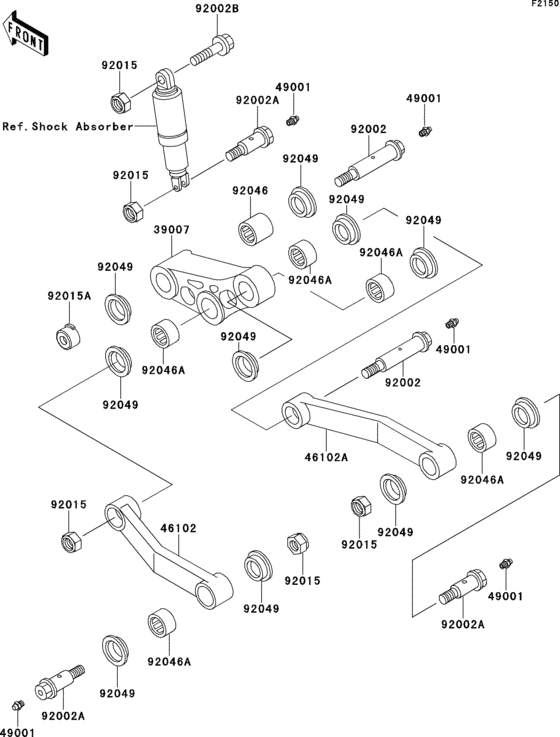ZG1000 Подвеска