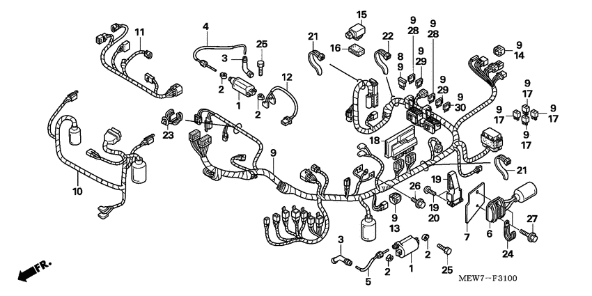 Wire harness/ ignition coil