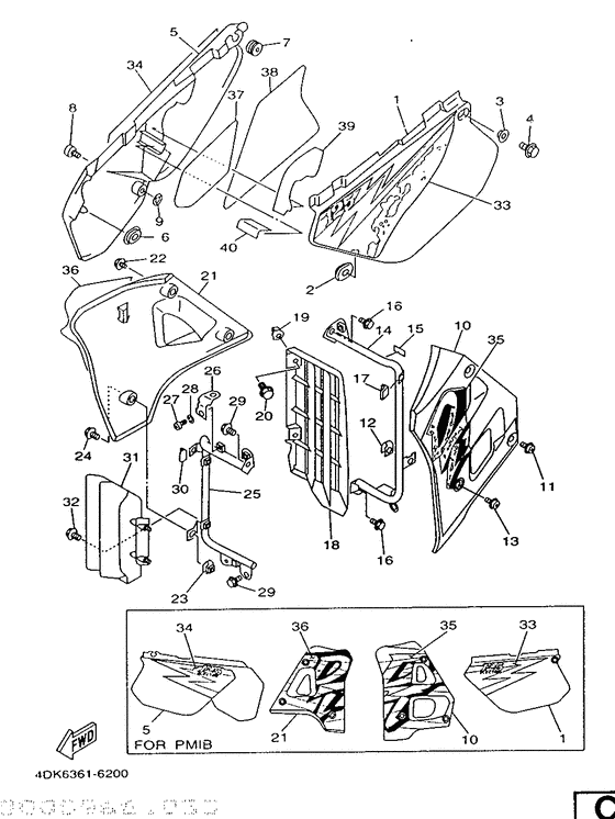 Side cover / oil tank