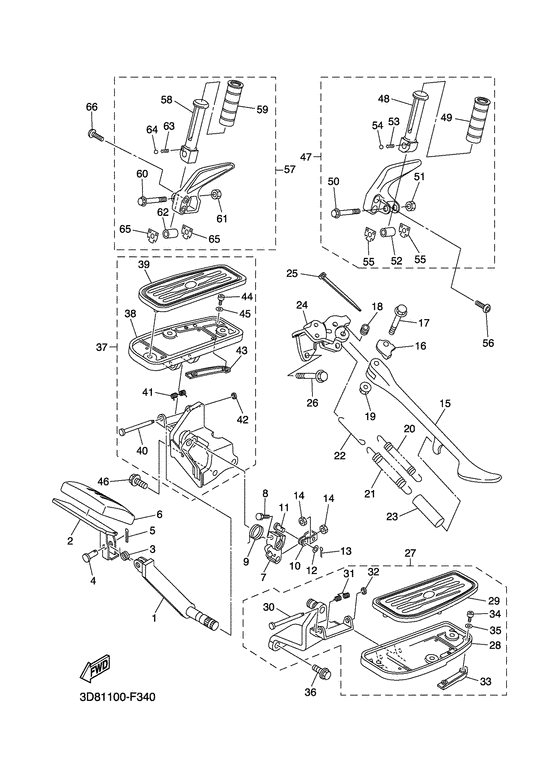 Stand & footrest