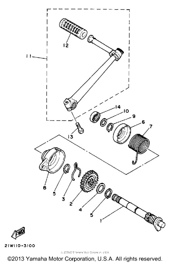 BW80U Стартер