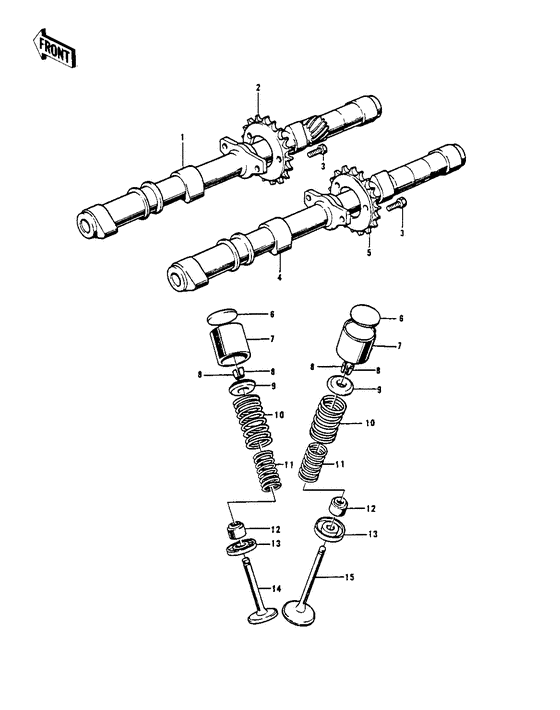 Camshafts/valves