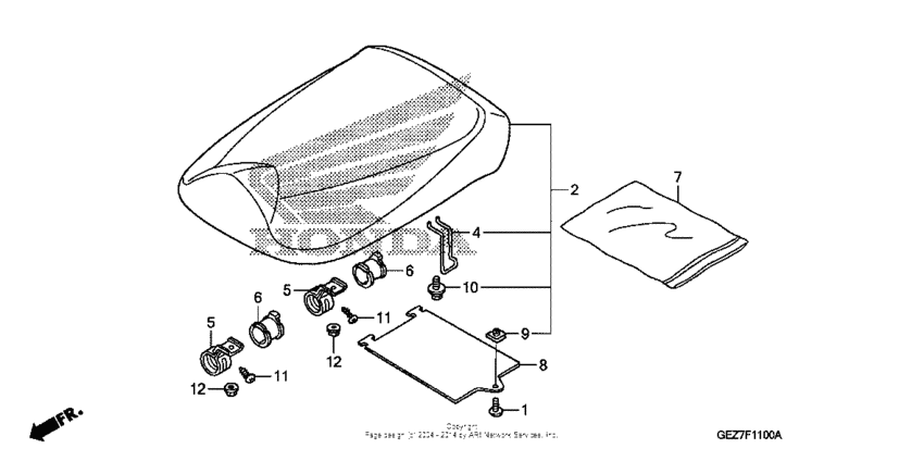 NPS50 Сиденье