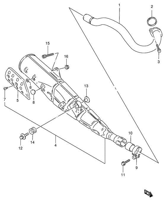 Muffler comp