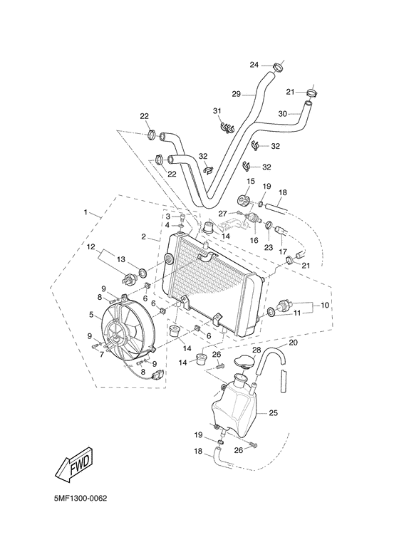 Radiator. hose
