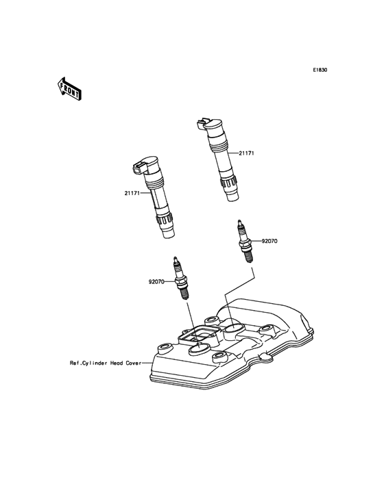 EX300 Система зажигания