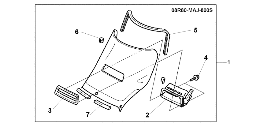 Wind shield kit