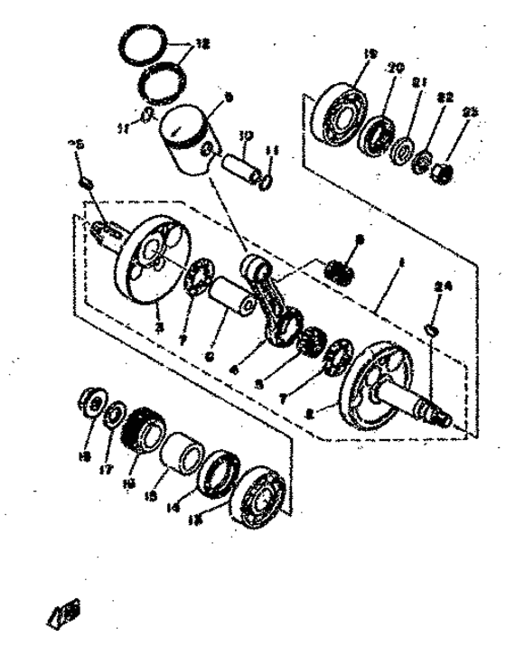 Crank.piston