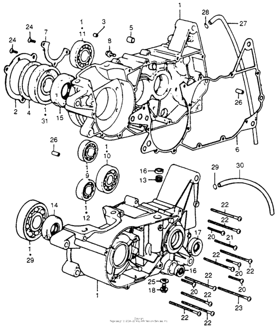 Crankcase m