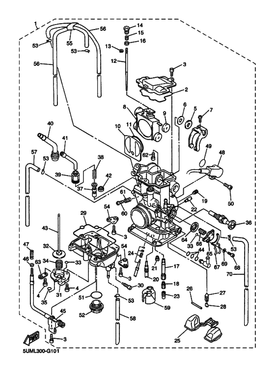 Carburetor assy