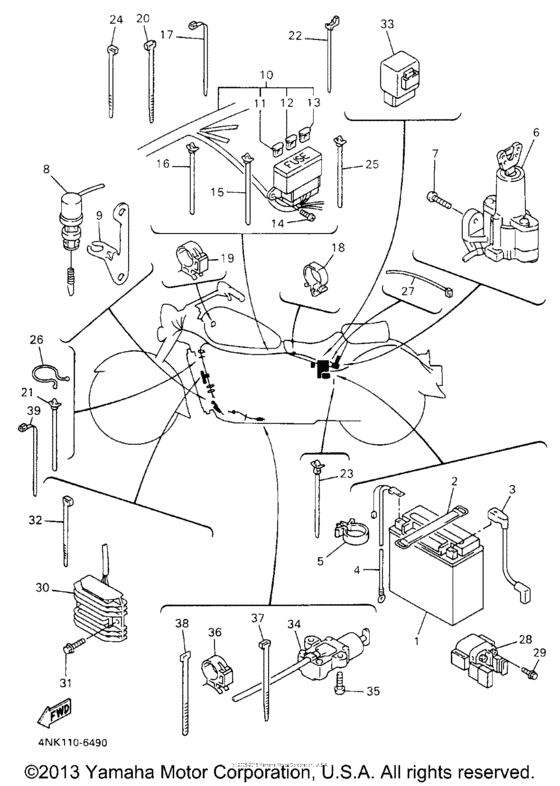 XVZ13AH Электрика